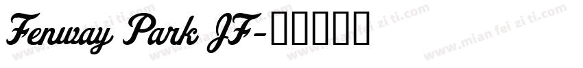 Fenway Park JF字体转换